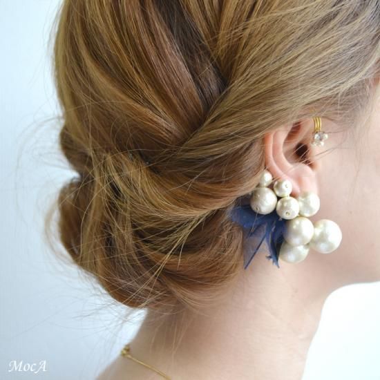 Recommended for Brides ♡ The Adorable Feminine Earrings from 'MocA-Tokyo'＊にて紹介している画像