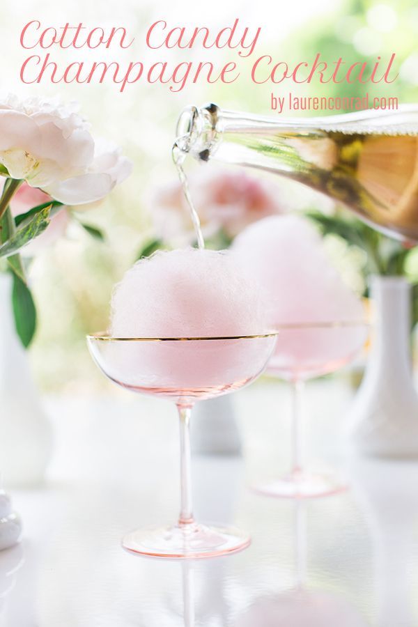 Adorably Fluffy Summer Drinks: Delight Your Guests with Cotton Candy Soda!にて紹介している画像