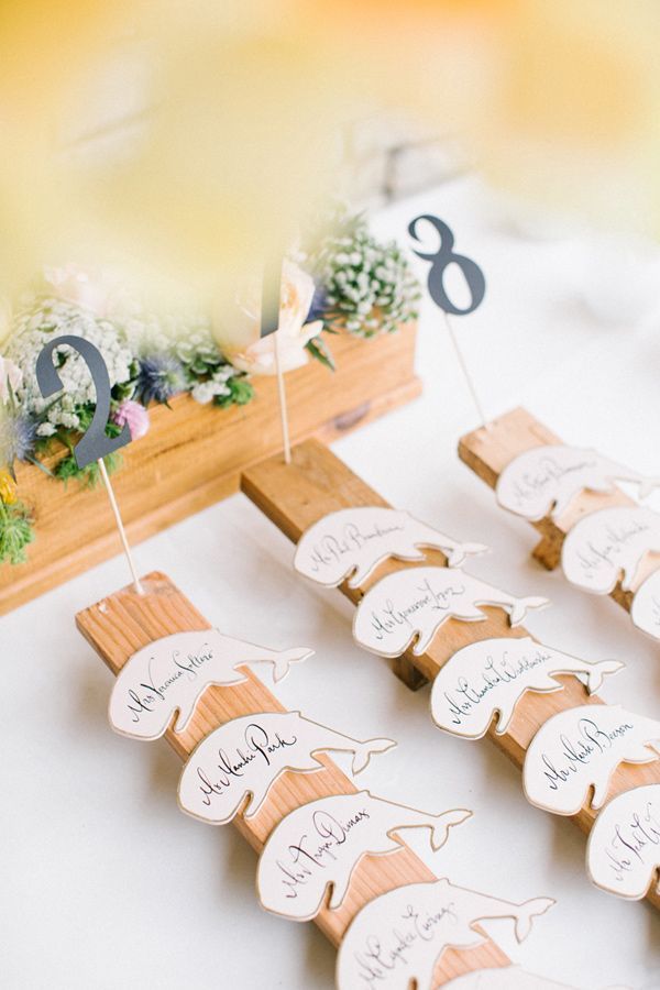Cute Name Card Collection: Adorable Ideas to Use at Your Party!にて紹介している画像