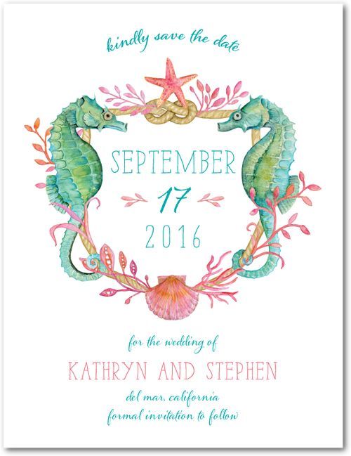 幸せを呼び込むラッキーシンボル＊『タツノオトシゴ』モチーフのウェディングアイテムまとめ♡にて紹介している画像