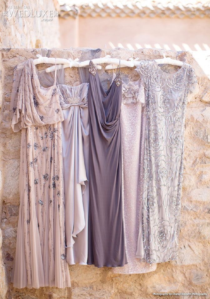 Adorably Soft♡ A Collection of Lavender-Colored Bridesmaid Dressesにて紹介している画像