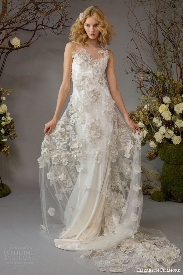 "Fall in Love with the Sexy Cute Wedding Dresses from NY: Elizabeth Fillmore"にて紹介している画像