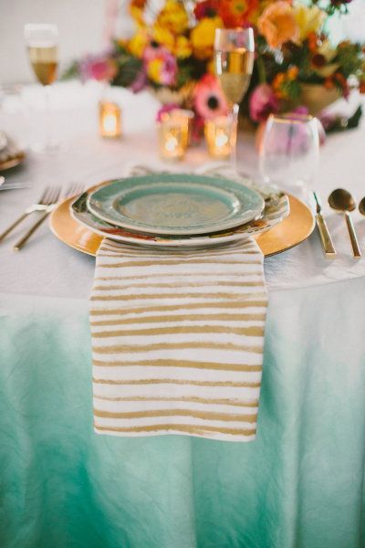 *Colorful and Cute* A Summary of Colorful & Watercolor Table Coordination in Foreign Style♡にて紹介している画像