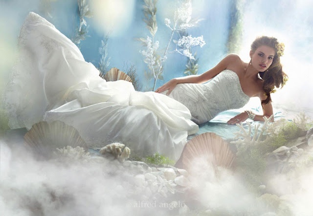Ariel's World: Wonderful Wedding Ideas Inspired by The Little Mermaidにて紹介している画像