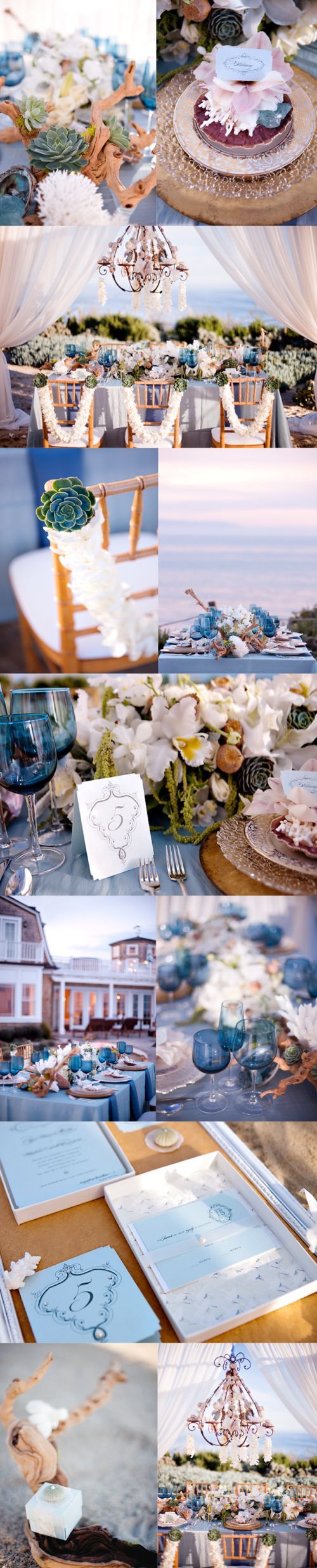 Ariel's World: Wonderful Wedding Ideas Inspired by The Little Mermaidにて紹介している画像