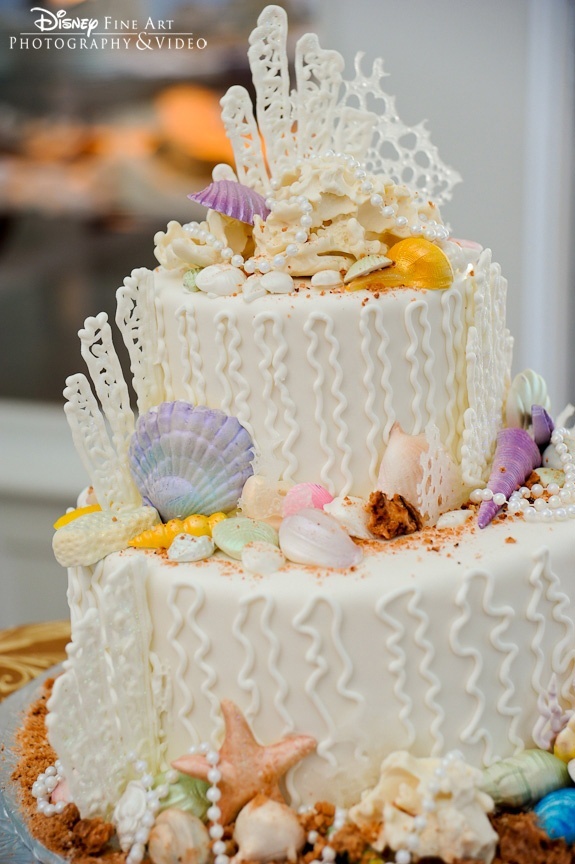 Ariel's World: Wonderful Wedding Ideas Inspired by The Little Mermaidにて紹介している画像