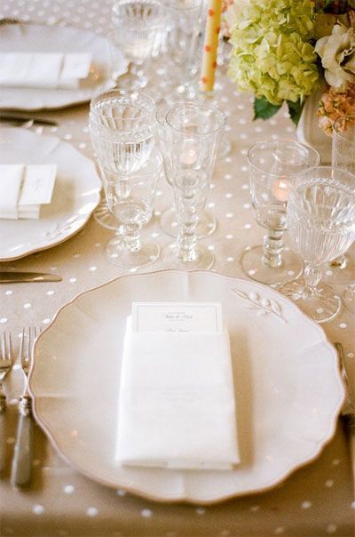 Adorably Feminine: Get Enchanted by Polka Dot Table Decor!♡にて紹介している画像