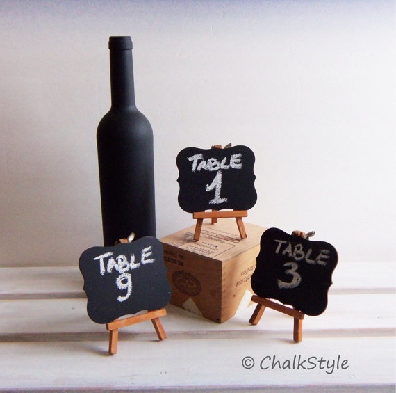 ＼ブラックボード＋チョーク／材料たったの２つで出来る♩『チョークアート』でおしゃれなボード作り＊にて紹介している画像