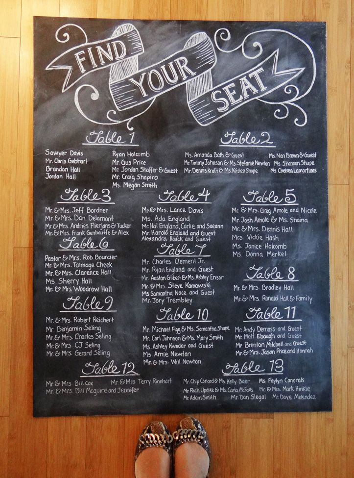 ＼ブラックボード＋チョーク／材料たったの２つで出来る♩『チョークアート』でおしゃれなボード作り＊にて紹介している画像