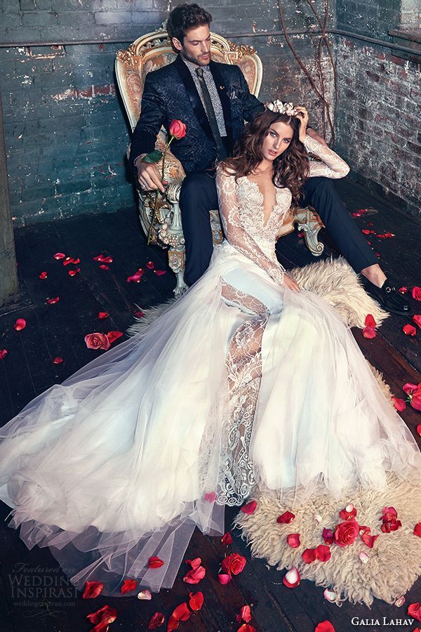 Spring 2016 Gallia Lahav's Latest Collection: Stunning Wedding Dresses Inspired by 'Snow White' ♡にて紹介している画像