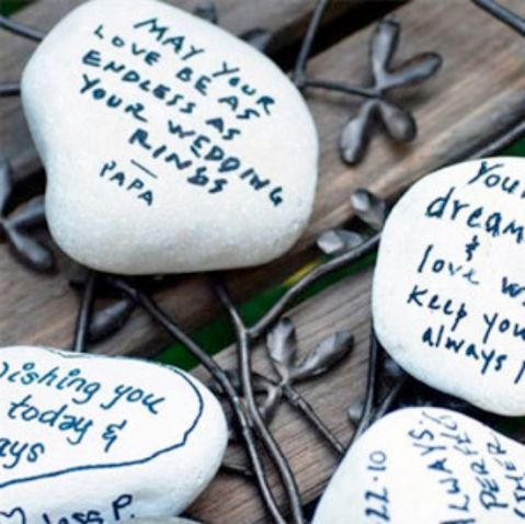 Joyful Messages of Blessing: Creative Ideas for a Guest Book Made by Everyone!にて紹介している画像