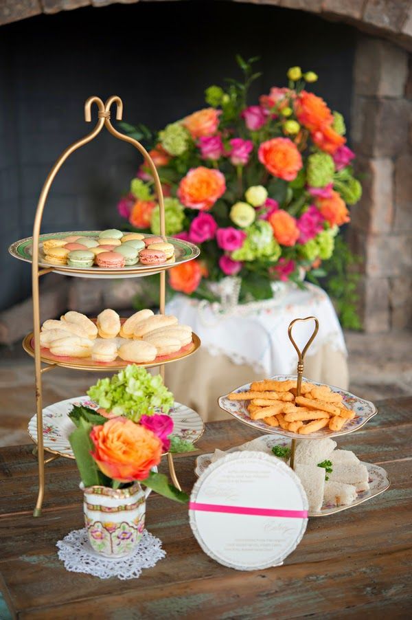 ブライズシャワーは可愛いお菓子でtea partyがしたい♡きゅんとするSWEETSをあつめましたにて紹介している画像