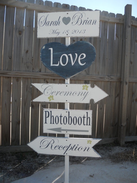 海外風のキュートな目印＊『ウェディングサイン』のデザインまとめ♩にて紹介している画像