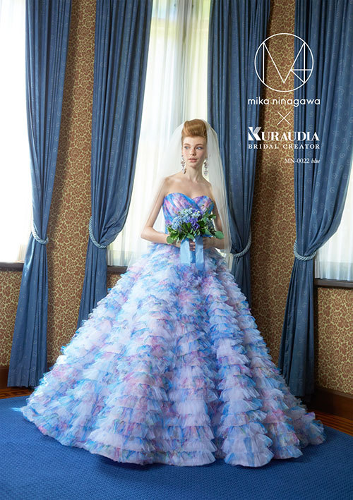 Complete Reveal of the Latest Collection: The Second Round of Mika Ninagawa's Wedding Dresses is Adorably Stunning!にて紹介している画像