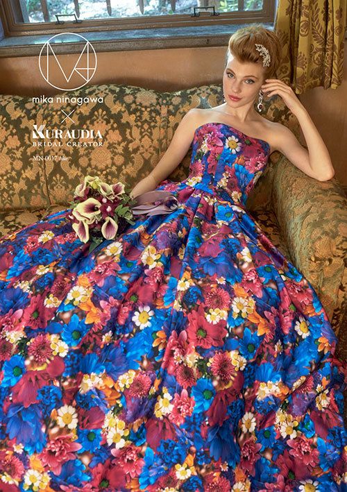 Complete Reveal of the Latest Collection: The Second Round of Mika Ninagawa's Wedding Dresses is Adorably Stunning!にて紹介している画像