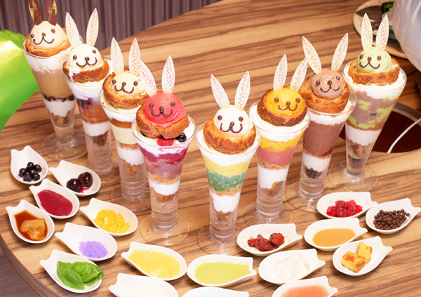 Adorably Cute Cream Puffs: I Want to Try Nicolas Charal's "Bunny Cream Puff"!にて紹介している画像