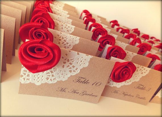 Autumn Wedding Inspiration: A Collection of Bordeaux Color Table Item Ideas♡にて紹介している画像