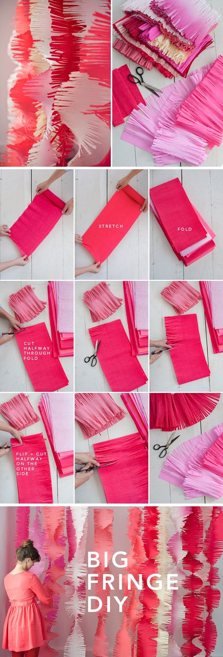 華やかで、パーティーらしさ満点♡ひらひらゆれる〔フリンジ〕で幸せいっぱいデコレーション＊にて紹介している画像