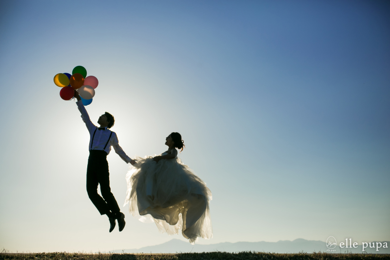 最高に楽しい瞬間を残そう＊前撮りは『ジャンプショット』で幸せ天まで届け♡にて紹介している画像