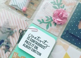 結婚式で使った宝物でつくる！9つのポケットに好きなアイテムを詰めて作る〔ポケットレター〕って知ってる？