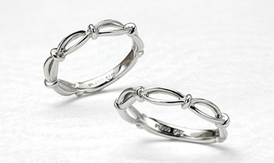 "Focus on Wedding Rings: The Charming Engagement and Wedding Rings by Bridal Brand 'Hina' Are Simply Gorgeous!"にて紹介している画像