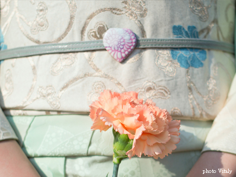 和装におしゃれをプラスワン♡七宝焼きブランド『kimito』の帯留めが素敵すぎ＊にて紹介している画像