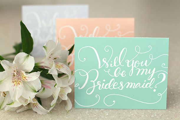"Adorable Ideas for Asking Your Friends to Be Your Bridesmaids♡"にて紹介している画像