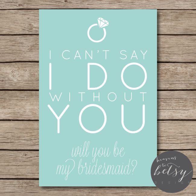 "Adorable Ideas for Asking Your Friends to Be Your Bridesmaids♡"にて紹介している画像