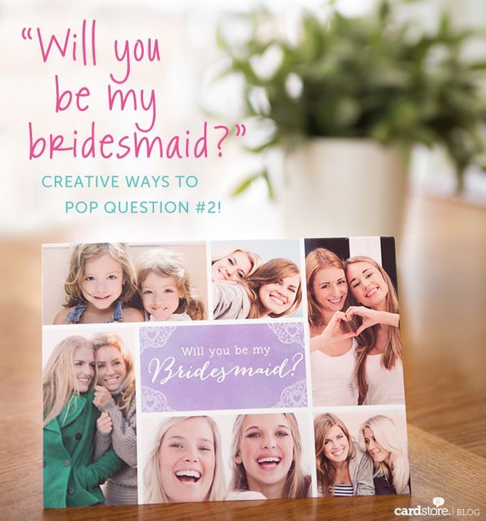 "Adorable Ideas for Asking Your Friends to Be Your Bridesmaids♡"にて紹介している画像