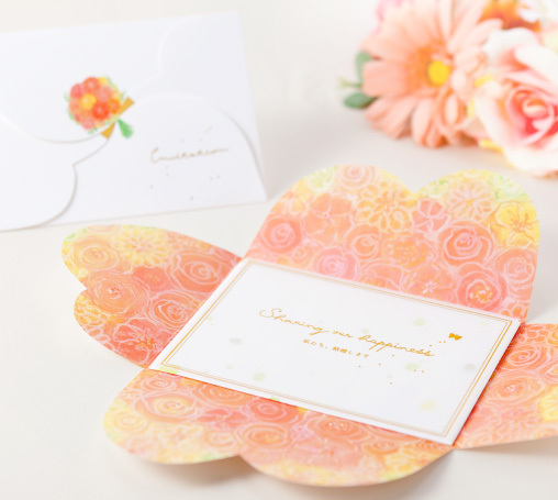 Charming Invitations from Illustrators: Adorable Design and Shape of 'WORLD1' Will Melt Your Heart with Soft Colors ♡にて紹介している画像