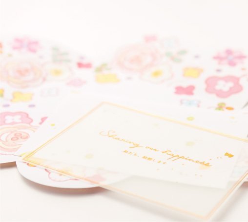 Charming Invitations from Illustrators: Adorable Design and Shape of 'WORLD1' Will Melt Your Heart with Soft Colors ♡にて紹介している画像