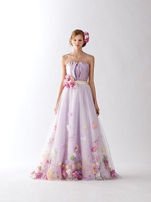 The Key to a Wedding: Creating a Glamorous Ceremony with the Lavender Theme Color＊にて紹介している画像