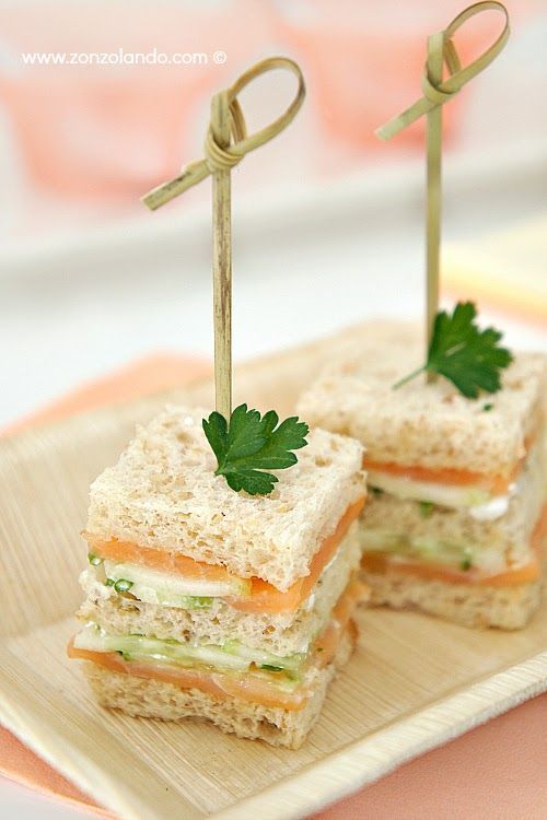 Beautifully Colorful: Delightful Salmon Party Foods to Brighten Your Table!にて紹介している画像