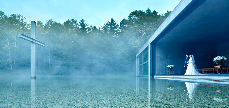 まるでアナと雪の女王の世界♡北海道の『氷の教会』で幻想的な結婚式をあげたい＊にて紹介している画像