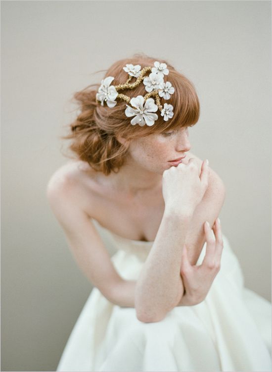 "I Want to be Told 'You're So Cute♡'! Recommended Bangs Arrangements for Brides"にて紹介している画像