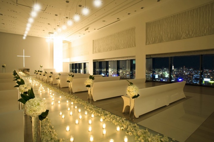 ピュアで純粋な気持ちになれる♡見渡す限り真っ白の、可愛すぎる純白チャペル４選＊にて紹介している画像