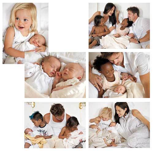 ヴェールに落書き！？子供たちがプランニングしたアンジー&ブラピの結婚式が素敵！にて紹介している画像