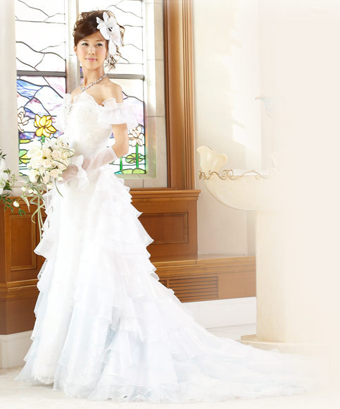 DFW限定！ディズニーで結婚式をする人だけが着れる＊プリンセスデザインのオリジナルドレスまとめ♡にて紹介している画像