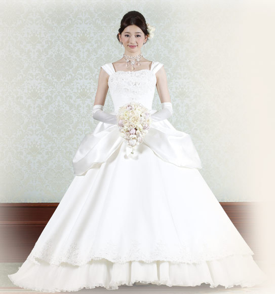 DFW限定！ディズニーで結婚式をする人だけが着れる＊プリンセスデザインのオリジナルドレスまとめ♡にて紹介している画像