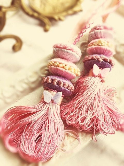What Materials to Use? A Compilation of Cute "Tassel Garlands" - How to Make and Decorate with Them♡にて紹介している画像