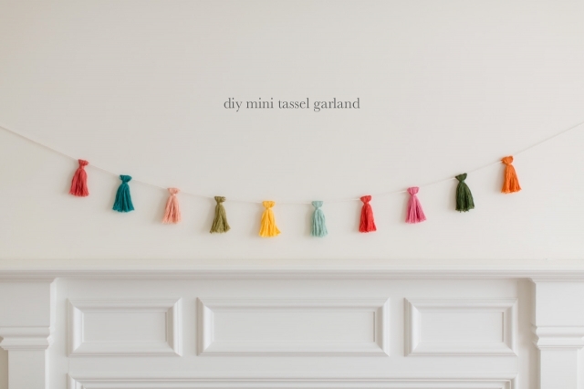 What Materials to Use? A Compilation of Cute "Tassel Garlands" - How to Make and Decorate with Them♡にて紹介している画像