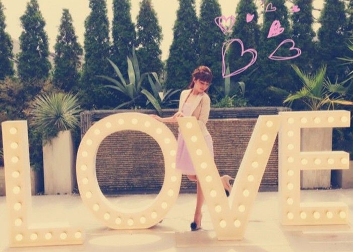 How to Make Adorable LOVE Ornaments: A Collection by Material for Your Decorations♡にて紹介している画像