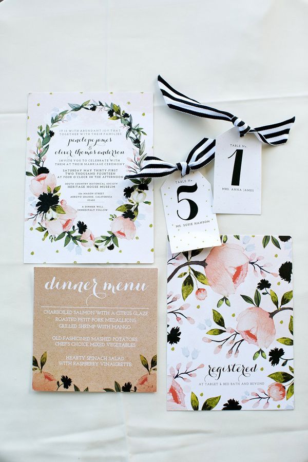 10 Adorable Invitation Ideas Found on Instagram for Your DIY Inspiration ♡にて紹介している画像