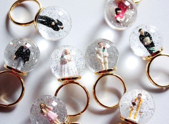 小さな小さな雪の世界♡糊と空き瓶で出来るロマンチックな『スノードーム』の作り方＊にて紹介している画像