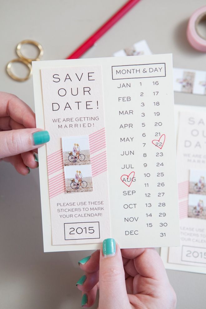 たくさんのゲストに来てほしい♩結婚式の日程をいち早く教える『Save The Date』デザインまとめ♡にて紹介している画像