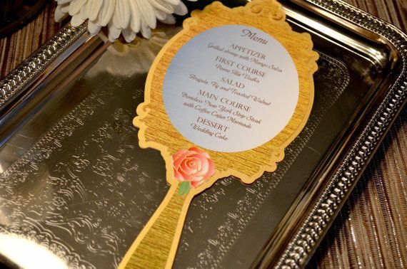"Adding Glamour and Deliciousness to the Table: 11 Adorable Menu Designs"にて紹介している画像
