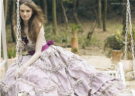 女の子の夢を全部詰め込んだジルスチュアートのカラードレスCollection♡にて紹介している画像