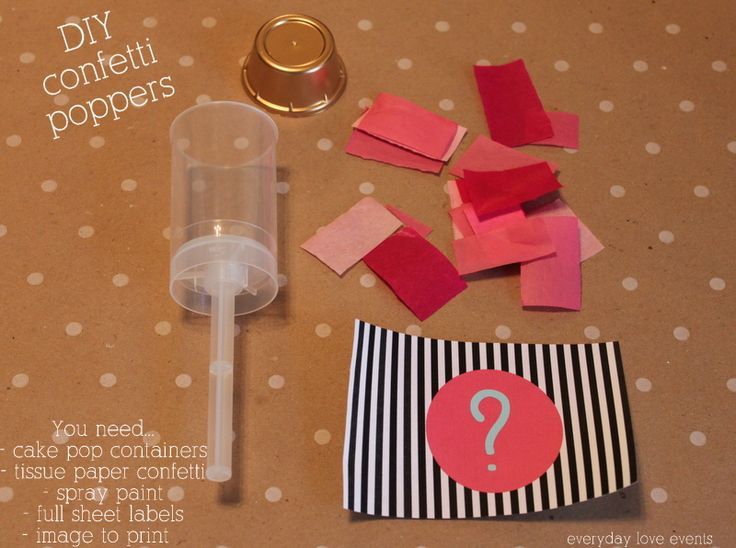 International Release: The New Face of Party Goods ♡ "Push Pop Confetti" is Just Too Cute!にて紹介している画像