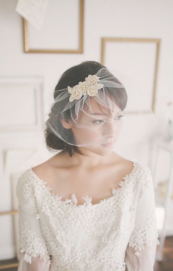 オシャレ花嫁さん必見 ベリーショートベールの魅力とは Marry マリー