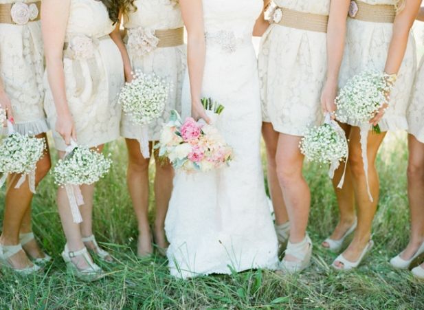 ふわふわ白くてロマンティック♡かすみ草のブーケが可愛い♡にて紹介している画像